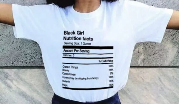 Black Girl Nutrition T-Shirt - Image 2